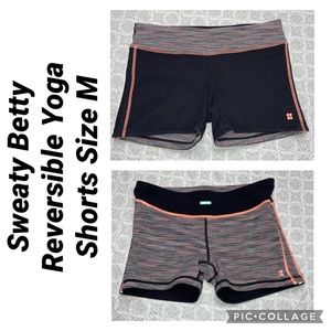 Sweaty Betty Reversible Yoga Shorts Size M